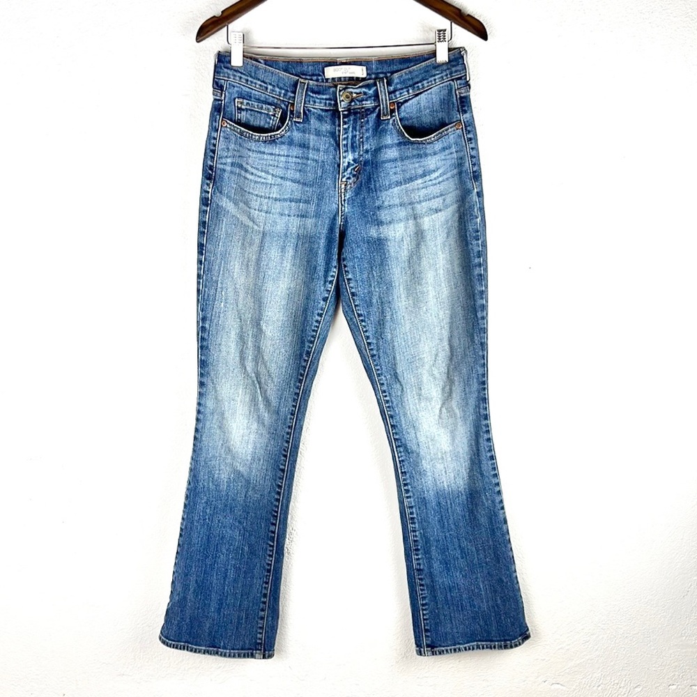 LEVI’S | 👖515 BOOT CUT Style Faded Low-Rise Denim Jeans SIZE 8